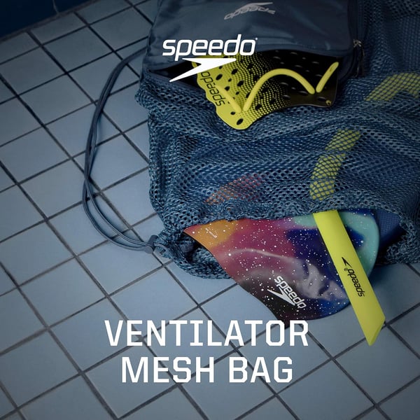 Speedo UnisexAdult Ventilator Mesh Equipment BagBlue Grotto