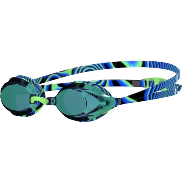 Speedo UnisexAdult Swim Goggles Mirrored Vanquisher 20Neon Depths Ltd