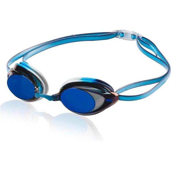 Speedo UnisexAdult Swim Goggles Mirrored Vanquisher 20Pacific Blue