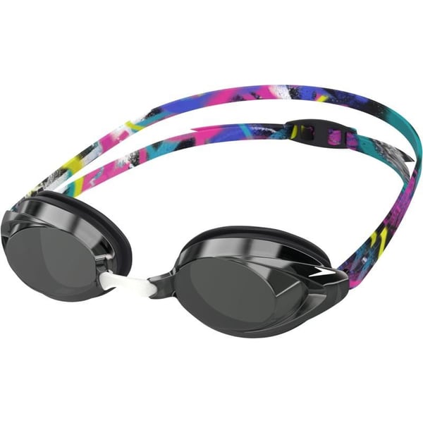 Speedo UnisexAdult Swim Goggles Mirrored Vanquisher 20Paris Speedo BlackSmokeSilver Mirror