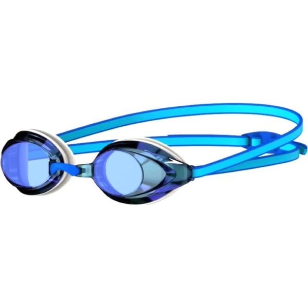 Speedo UnisexAdult Swim Goggles Mirrored Vanquisher 20Speedo WhiteCelesteIris