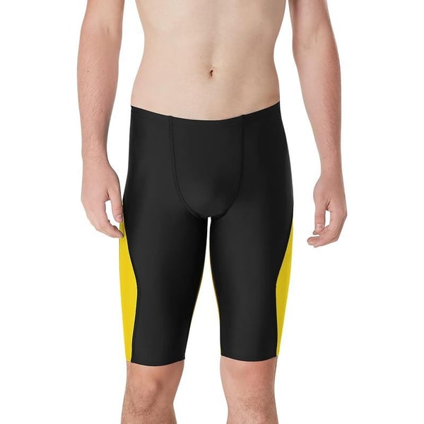 Speedo Mens Swimsuit Jammer ProLT SolidBlock Team Gold