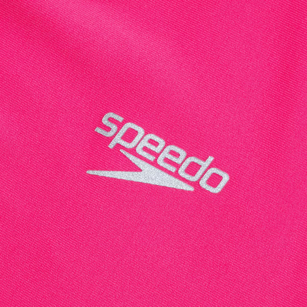 Speedo Girls Uv Swim Shirt Long Sleeve RashguardSliced Geo