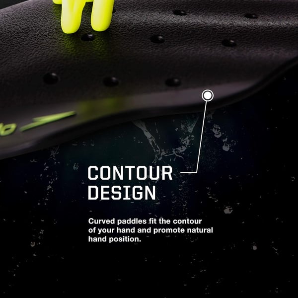 Speedo Nemesis Contour PaddleBlack