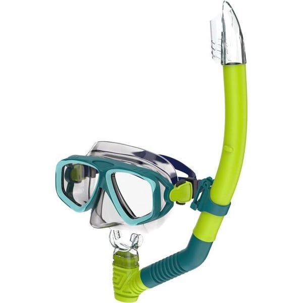 Speedo Adventure Swim Mask amp Snorkel SetDEEP LAKECLEAR