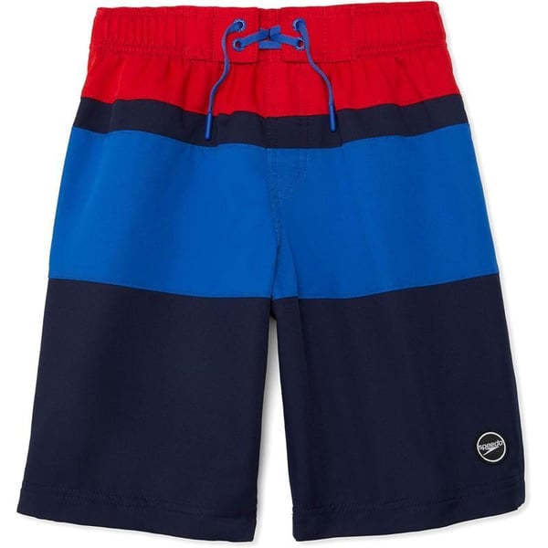 Speedo Boys Swim Trunk Knee Length Blocked VolleyPeacoat