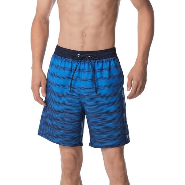 Speedo Mens Swim Trunk Mid Length SeasideDigital Speedo Blue