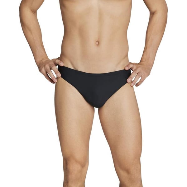 Speedo Mens Swimsuit Brief PowerFlex Eco SolarLogo Speedo Black