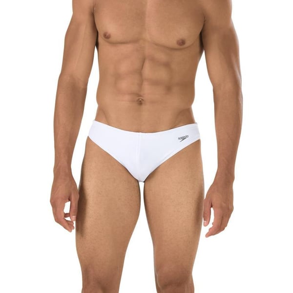 Speedo Mens Swimsuit Brief PowerFlex Eco SolarWhite