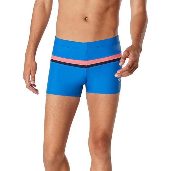 Speedo Mens Swimsuit Square Leg Eco Flex BeachstarBlock Turkish Sea