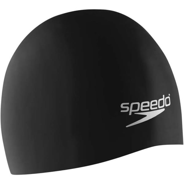 Speedo Silicone Racer Dome Swim CapSpeedo Black