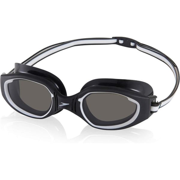 Speedo UnisexAdult Swim Goggles Hydro ComfortBlackSteel