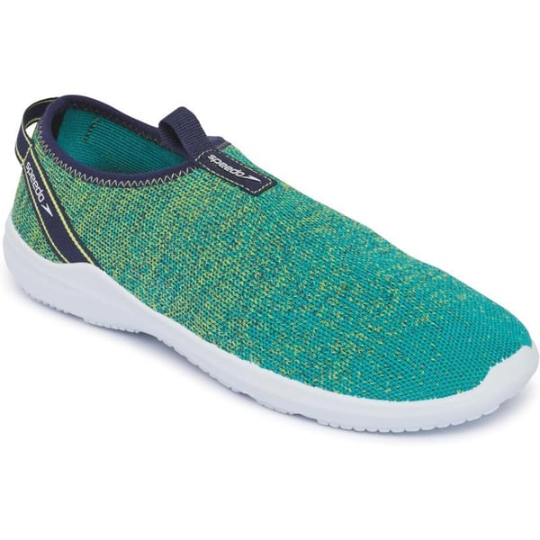 Speedo UnisexAdult Water Shoe Surfknit ProPeacock TealBitter Lime