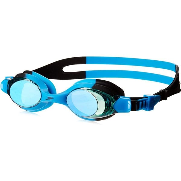 Speedo UnisexChild Swim Goggles Skoogle Ages 38Black BlueJadeEmerald