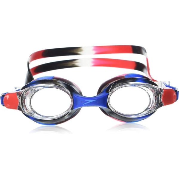 Speedo UnisexChild Swim Goggles Skoogle Ages 38RedWhiteBlue