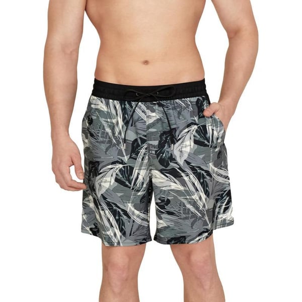 Speedo Mens Swim Trunk Mid Length SeasideCamo Monument