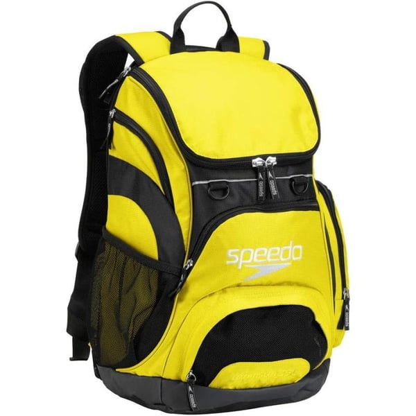 Speedo UnisexAdult Large Teamster Backpack 35LiterBlazing YellowBlack