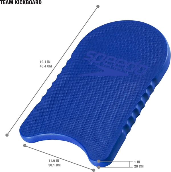 Speedo UnisexAdult Swim Training Kickboard AdultBlue w Pull Buoy