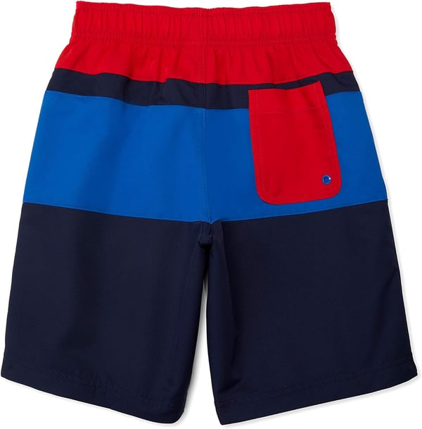 Speedo Boys Swim Trunk Knee Length Blocked VolleyPeacoat