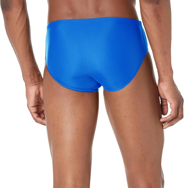 Speedo Mens Swimsuit Brief Powerflex Eco Solid AdultNew Sapphire