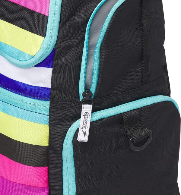 Speedo Unisex Large Teamster 20 Backpack 35Liter Rainbow PrideFluo Arctic Pipeline Depths