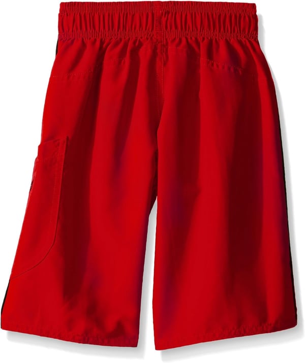 Speedo Boys Swim Trunk Knee Length Marina Volley YouthDiscontinuedAtomic Red