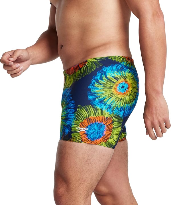 Speedo Mens Swimsuit Square Leg Eco Flex BeachstarFlair Lucent