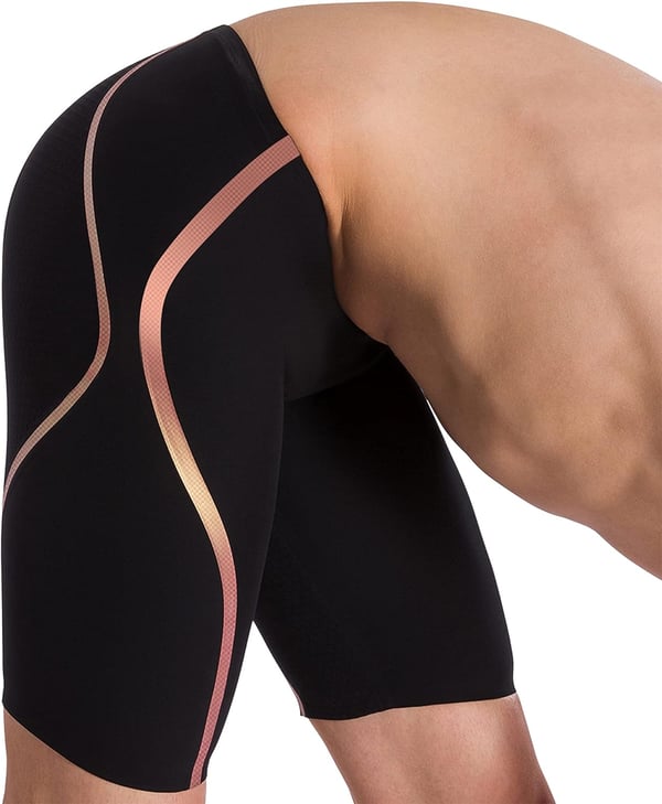 Speedo Mens PolyesterBlackRose Gold