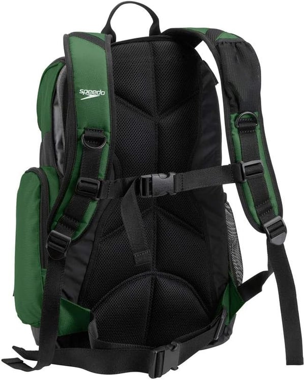 Speedo UnisexAdult Large Teamster Backpack 35LiterHunter GreenBlack