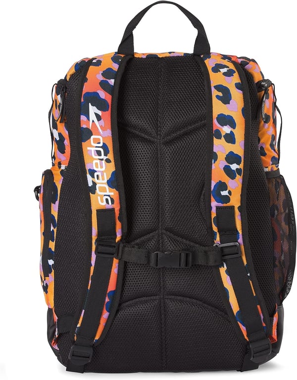 Speedo Unisex Large Teamster 20 Backpack 35Liter Rainbow PrideCheetah Orange Pop 20