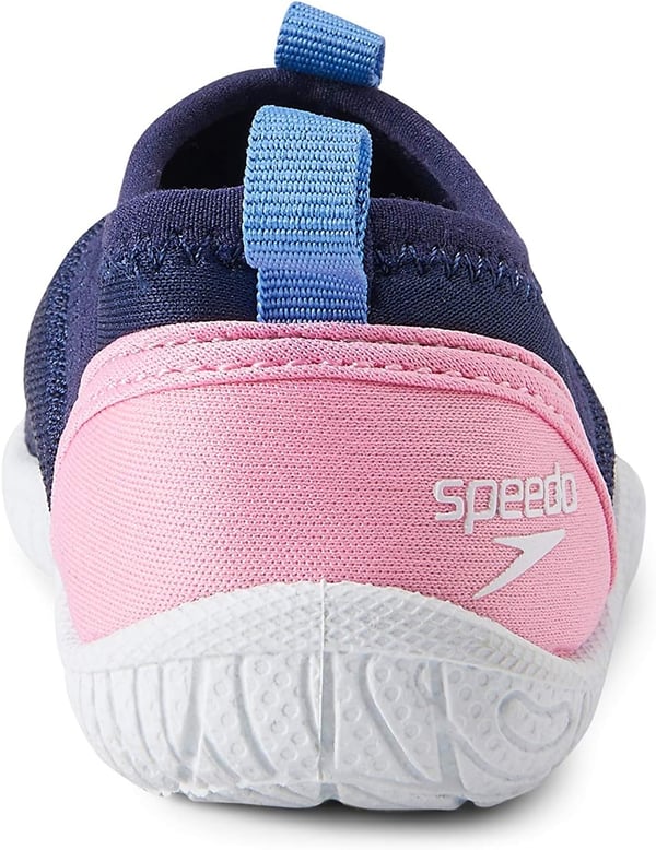 Speedo UnisexChild Water Shoe Tidal Cruiser Toddler Unisexblackdark gull grey67 Toddler Unisex Baby USNavyPink