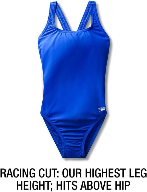 Speedo Girls Swimsuit One Piece Prolt Super Pro Solid YouthSpeedo Blue