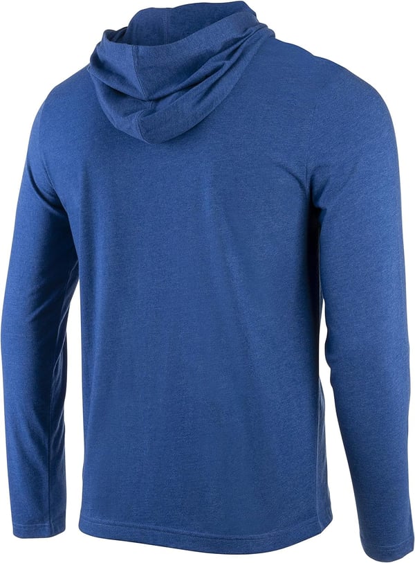 Speedo UnisexAdult TShirt Long Sleeve Hoodie Pull Over Team Warm UpSpeedo Blue