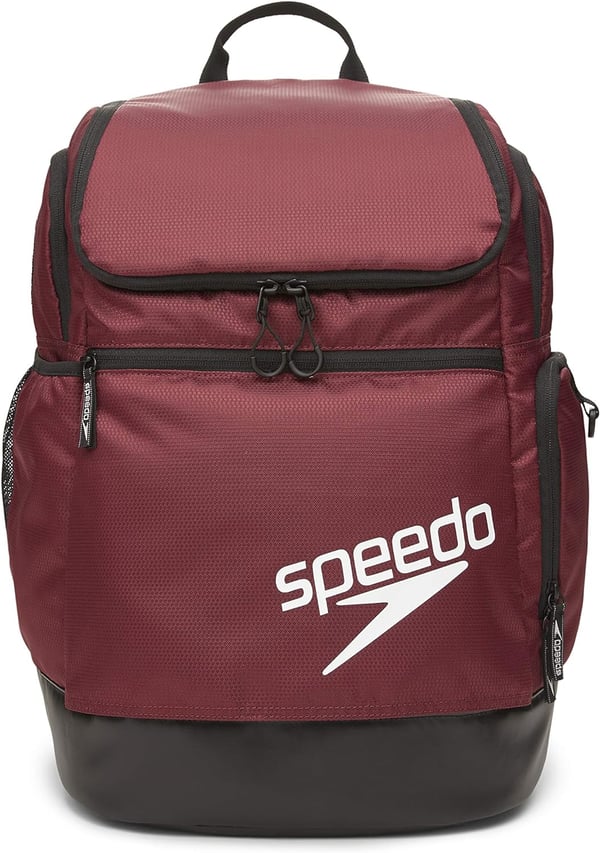 Speedo Large Teamster Backpack 35literSpeedo Maroon 20