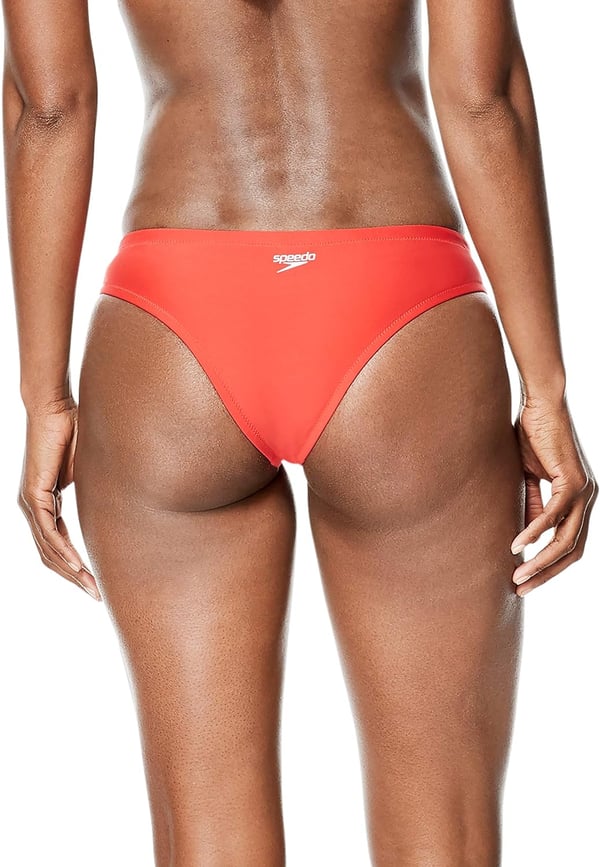 Speedo Womens Swimsuit Bottom Bikini Endurance Cheeky HipsterBittersweet