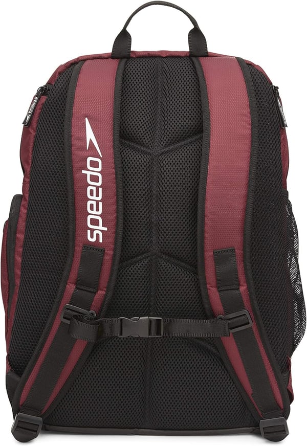 Speedo Large Teamster Backpack 35literSpeedo Maroon 20