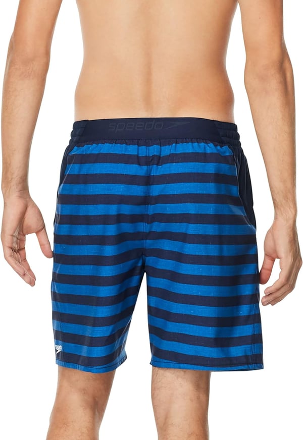 Speedo Mens Swim Trunk Mid Length SeasideSure Peacoat