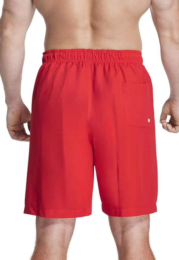 Speedo Mens Swim Trunk Big and Tall RedondoSpeedo Red