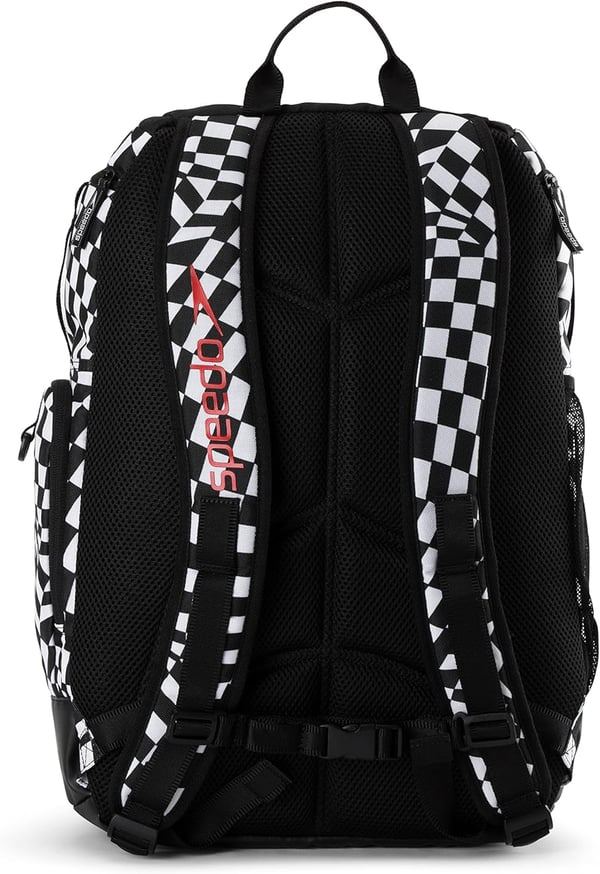 Speedo Unisex Large Teamster 20 Backpack 35Liter Rainbow PrideBlack Wrap Checkers 20