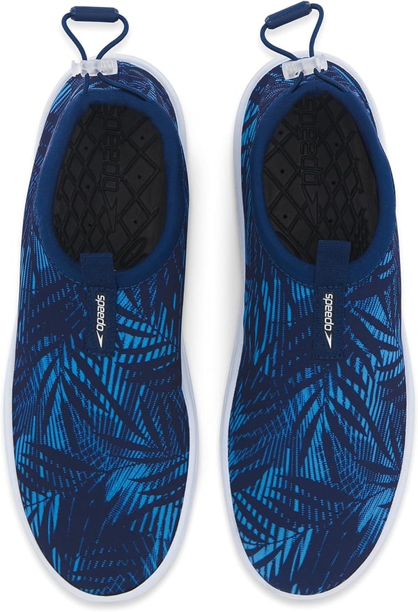 Speedo Mens Water Shoe Surfwalker RushPeacoat Palm Leaves