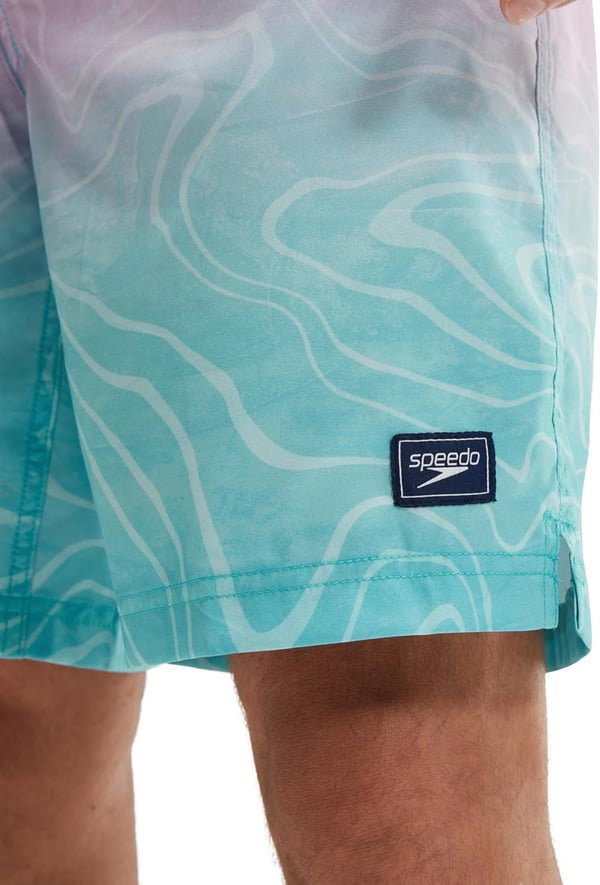 Mens Swim Trunk Knee Length Boardshort Bondi Printed20 Grand Coast