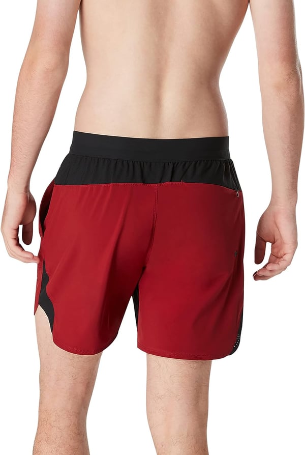 Speedo Mens Swim Trunk Short Length Fitness TrainingRhubarb