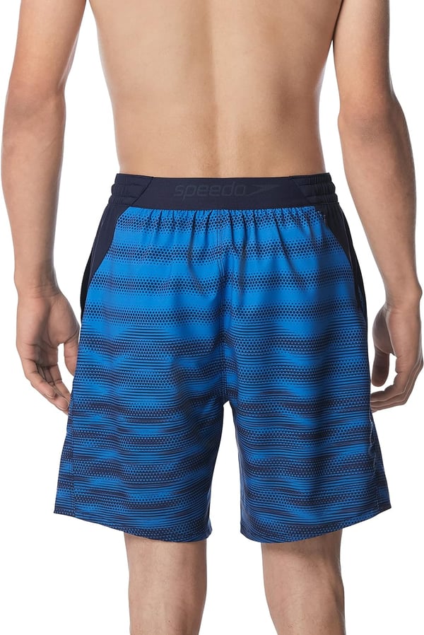 Speedo Mens Swim Trunk Mid Length SeasideDigital Speedo Blue