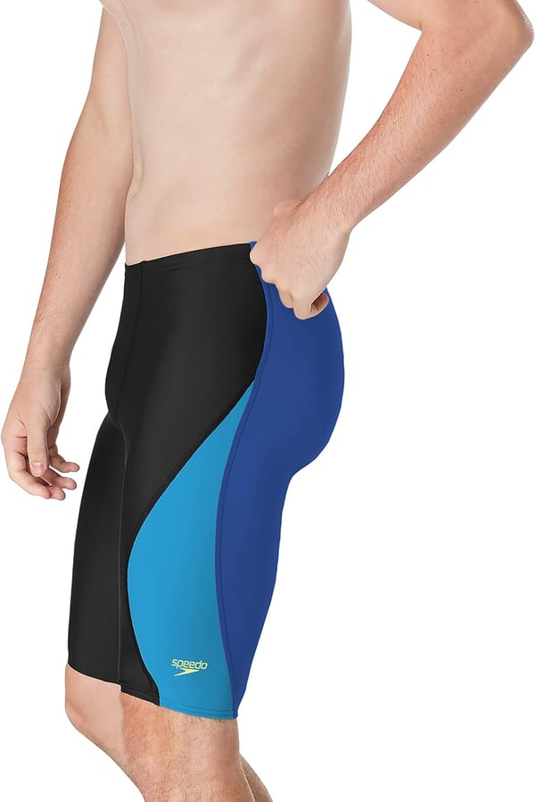 Speedo Mens Swimsuit Jammer ProLT SolidBlock Team Royal Blue