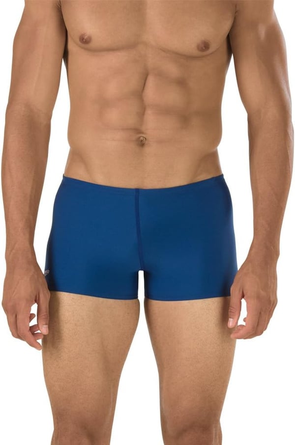 Speedo Mens Swimsuit Square Leg Endurance SolidNavy