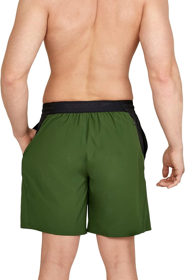 Speedo Mens Swim Trunk Mid Length Seaside2022 Douglas Fir