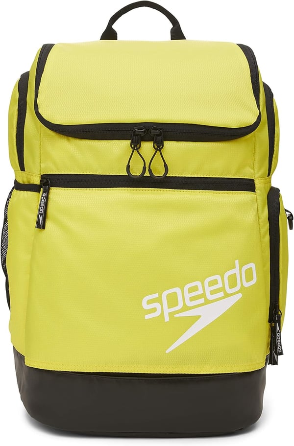 Speedo Large Teamster Backpack 35literSpeedo Yellow 20