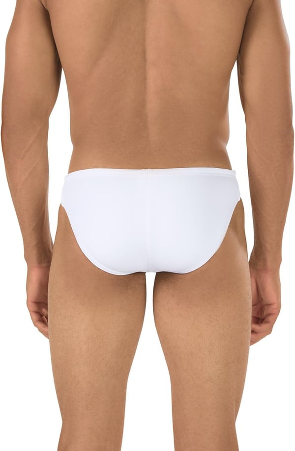 Speedo Mens Swimsuit Brief PowerFlex Eco SolarWhite