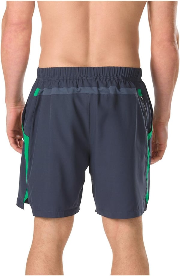 Speedo Mens Shorts Mid Length Team Warm UpSpeedo Green