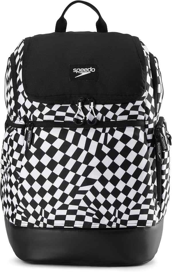 Speedo Unisex Large Teamster 20 Backpack 35Liter Rainbow PrideBlack Wrap Checkers 20